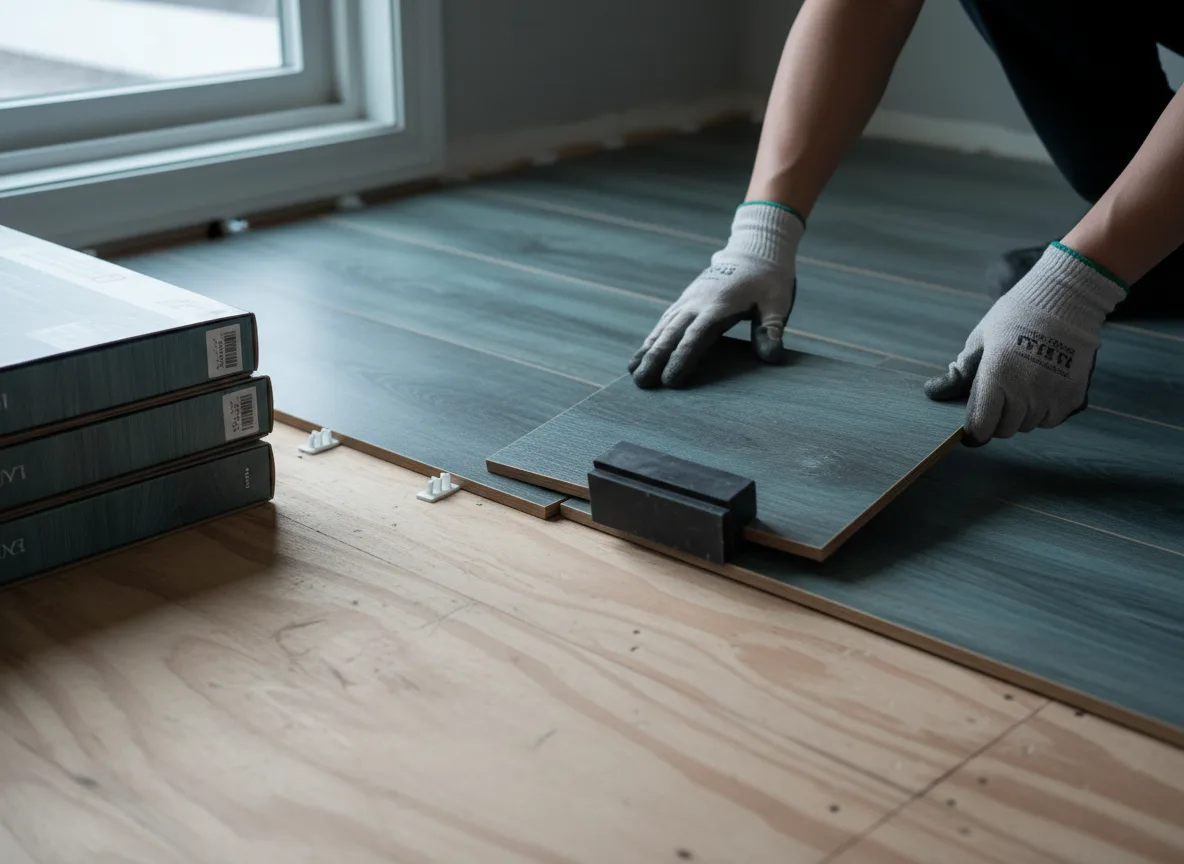 Luxury Vinyl Plank Installation company in Hull, IA